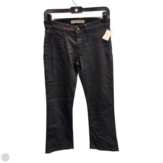 Jeans Cropped By J Brand In Black, Size: 2