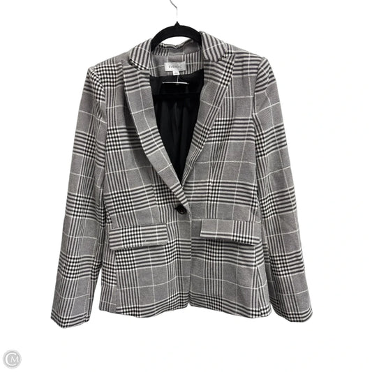 Blazer By Evereve In Plaid Pattern, Size: S