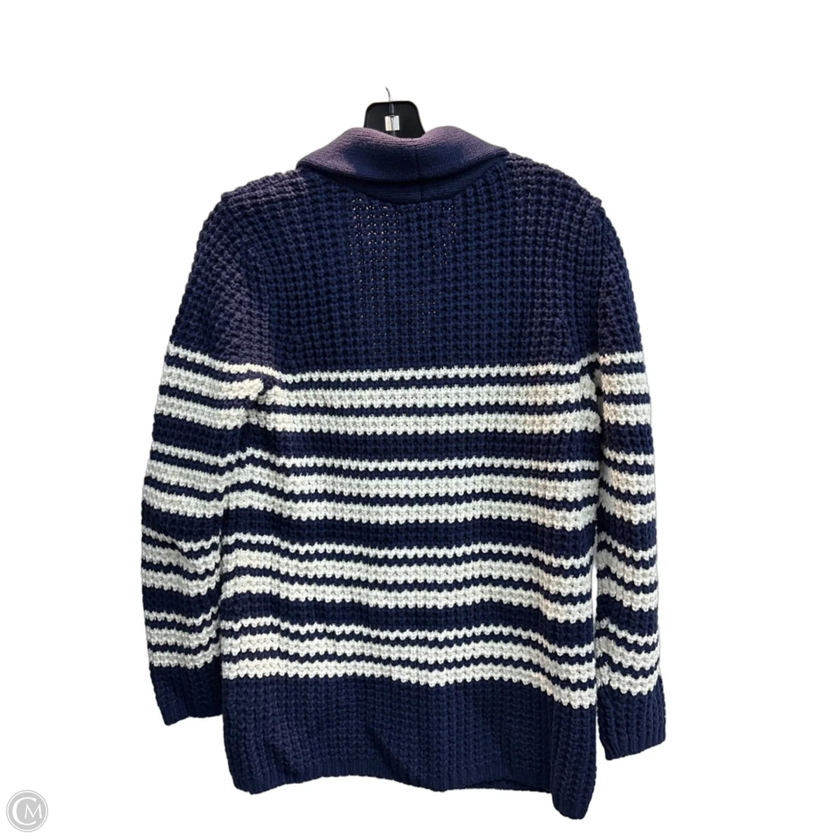 Sweater By Lands End In Striped Pattern, Size: S