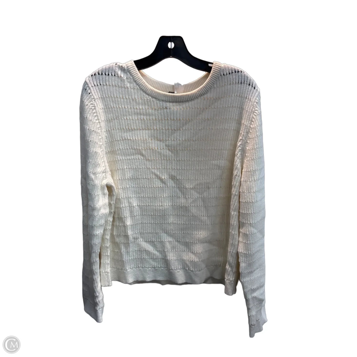 Sweater By Divided In White, Size: Xl