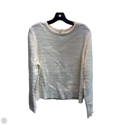 Sweater By Divided In White, Size: Xl