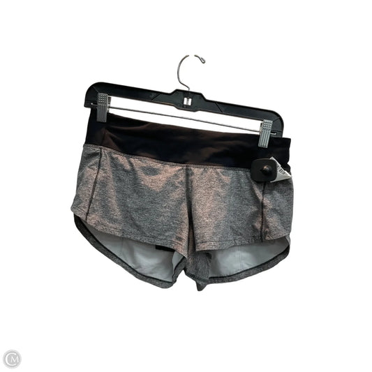 Athletic Shorts By Lululemon In Grey, Size: S