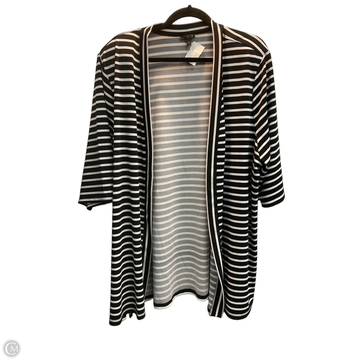Shawl By Talbots In Striped Pattern, Size: 3x