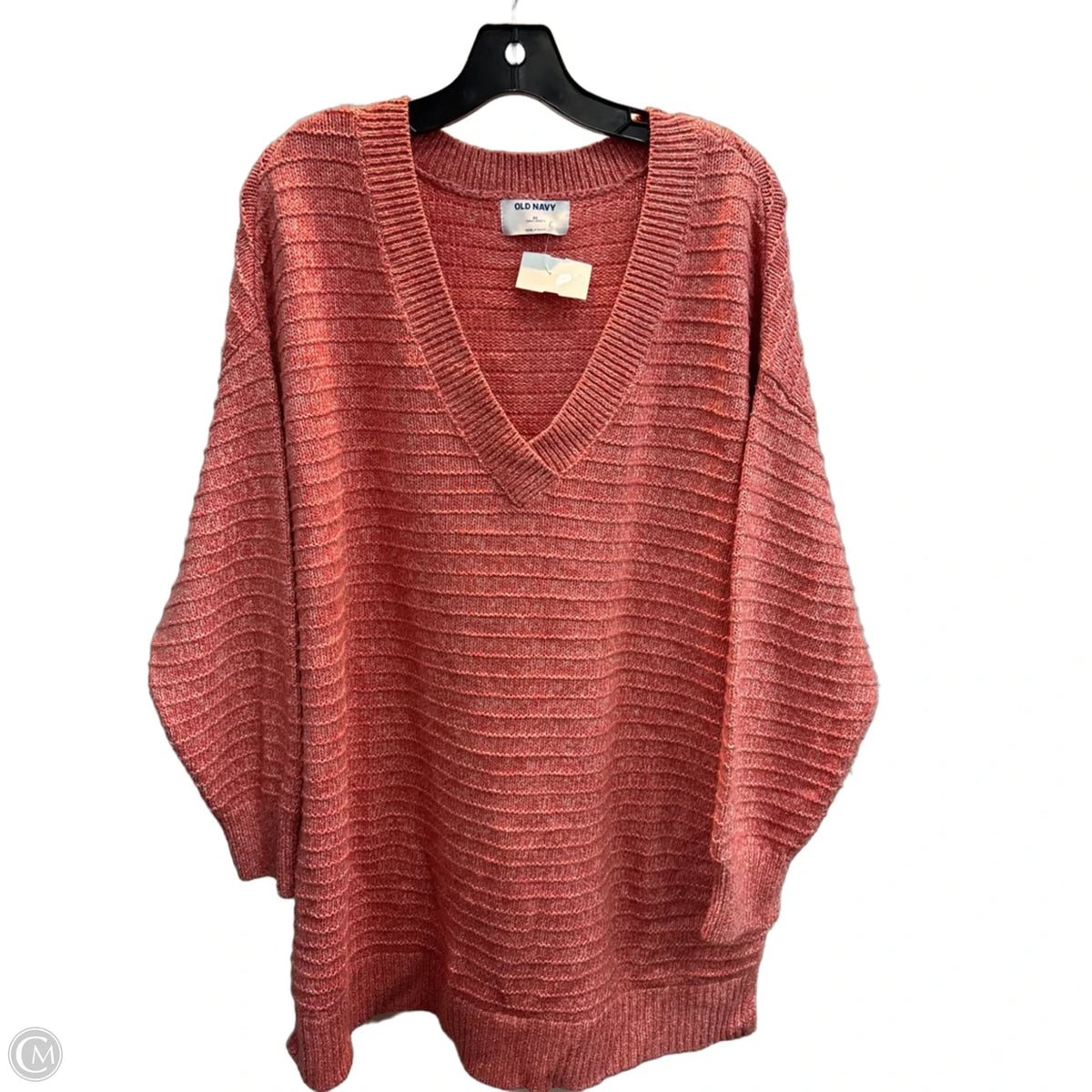Sweater By Old Navy In Peach, Size: 2x