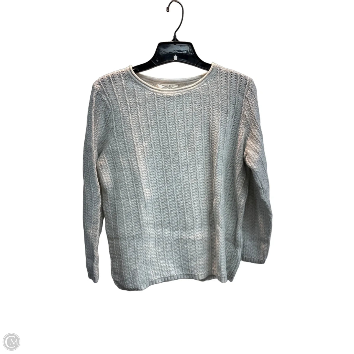 Sweater By Clothes Mentor In Grey, Size: M