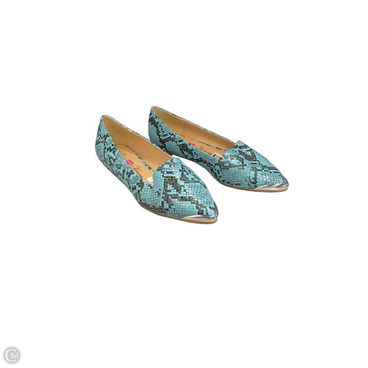 Shoes Flats By Clothes Mentor In Snakeskin Print, Size: 6