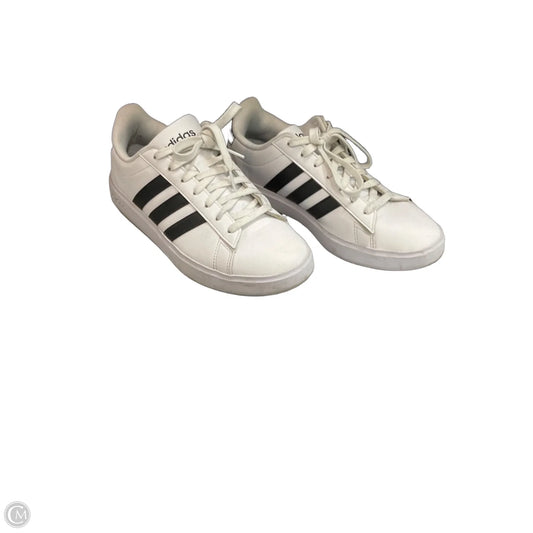 Shoes Sneakers By Adidas In Black & White, Size: 9