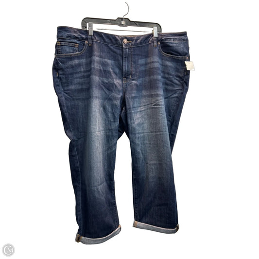 Jeans Skinny By Maurices In Blue Denim, Size: 24