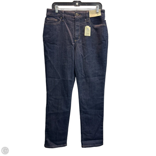Jeans Straight By St Johns Bay In Blue Denim, Size: 12