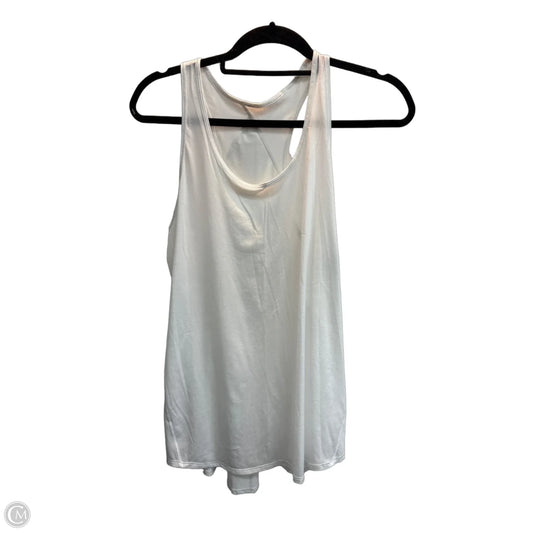 Athletic Tank Top By Lululemon In White, Size: S