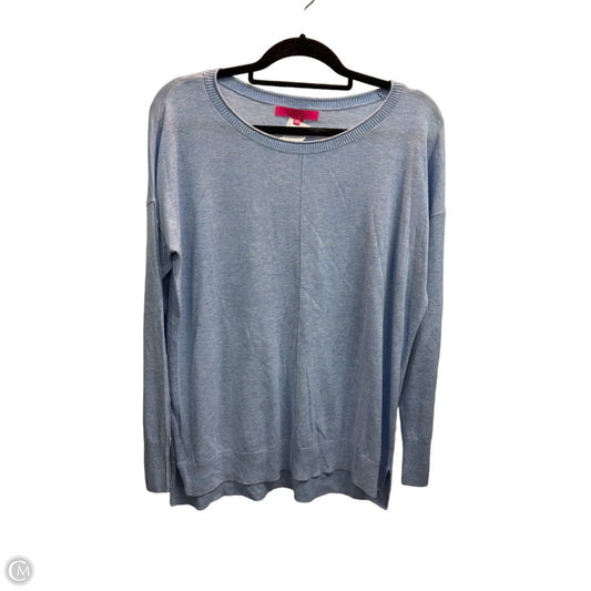 Sweater Cardigan Designer By Lilly Pulitzer In Blue, Size: M