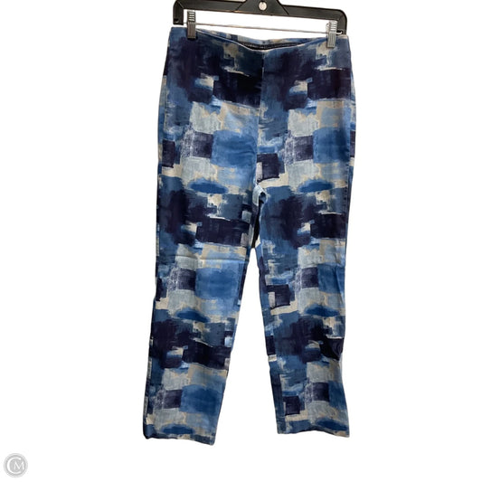 Pants Cropped By Chicos In Blue, Size: 8
