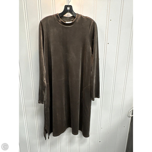 Dress Sweater By Pure Jill In Silver, Size: M