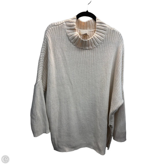 Sweater By Clothes Mentor In Cream, Size: Osfm