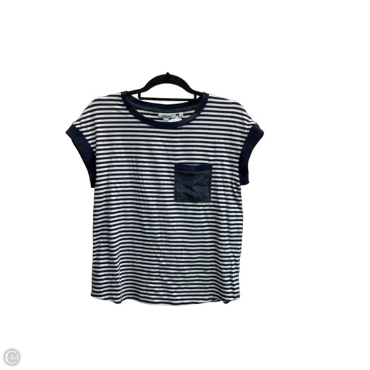 Top Sleeveless By Chicos In Striped Pattern, Size: S