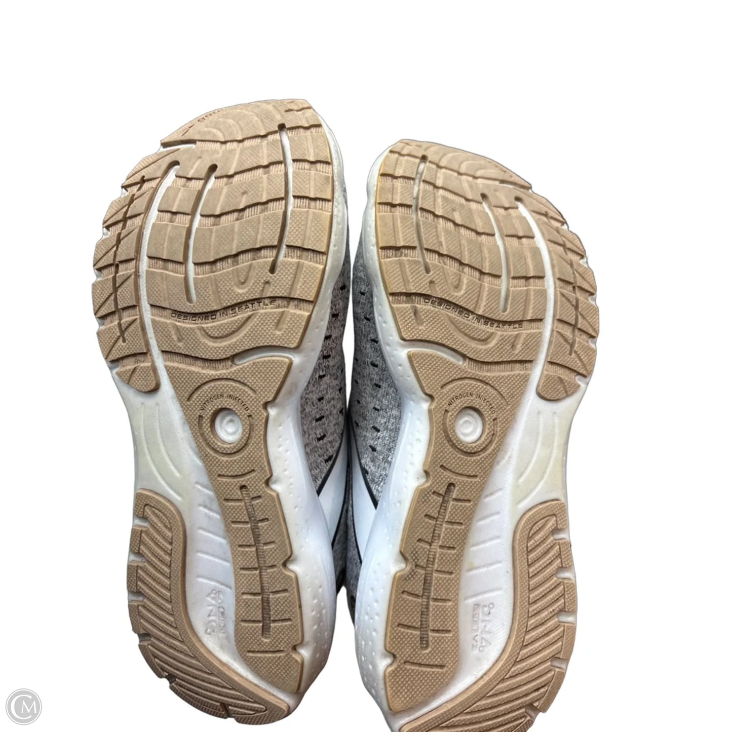 Shoes Athletic By Brooks In Grey, Size: 7