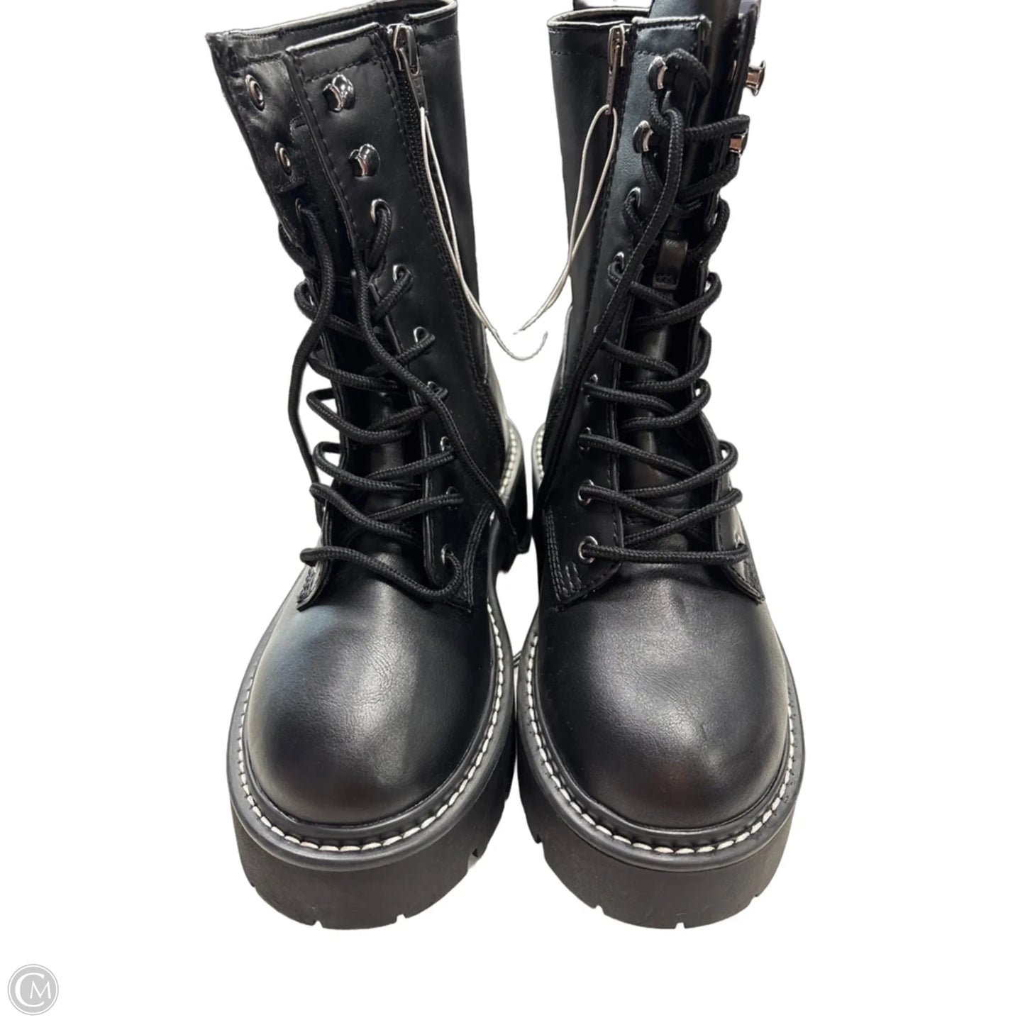 Boots Combat By Wild Fable In Black, Size: 6