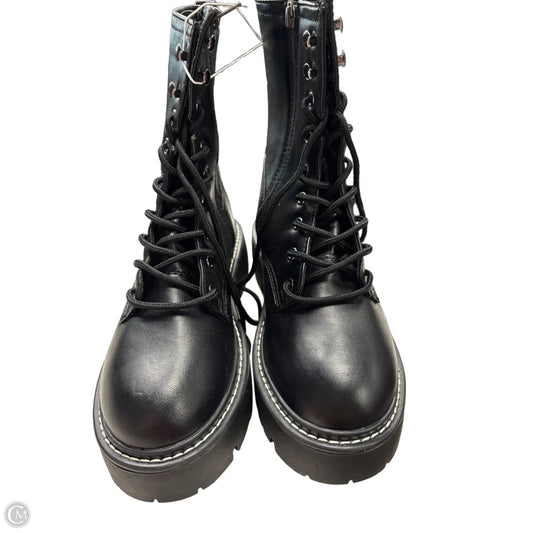 Boots Combat By Wild Fable In Black, Size: 8