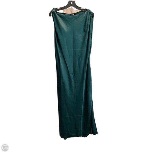 Dress Party Long By Banana Republic In Teal, Size: L