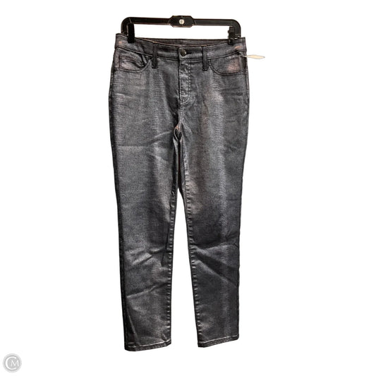 Jeans Skinny By Chicos In Silver, Size: 4