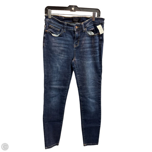 Jeans Skinny By Judy Blue In Blue Denim, Size: 10