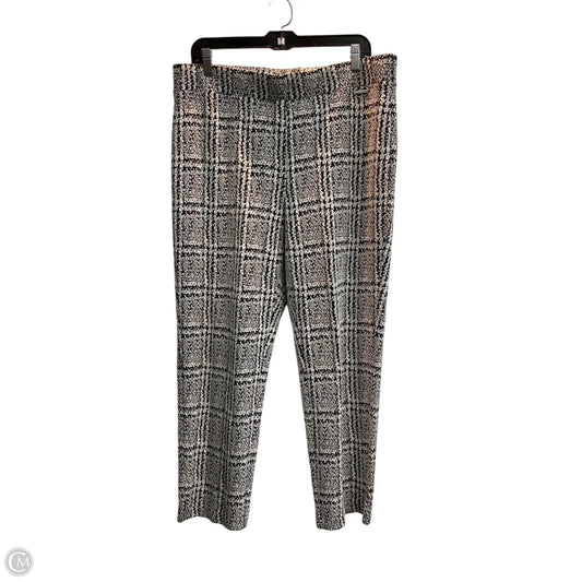 Pants Dress By Michael By Michael Kors In Checkered Pattern, Size: 16