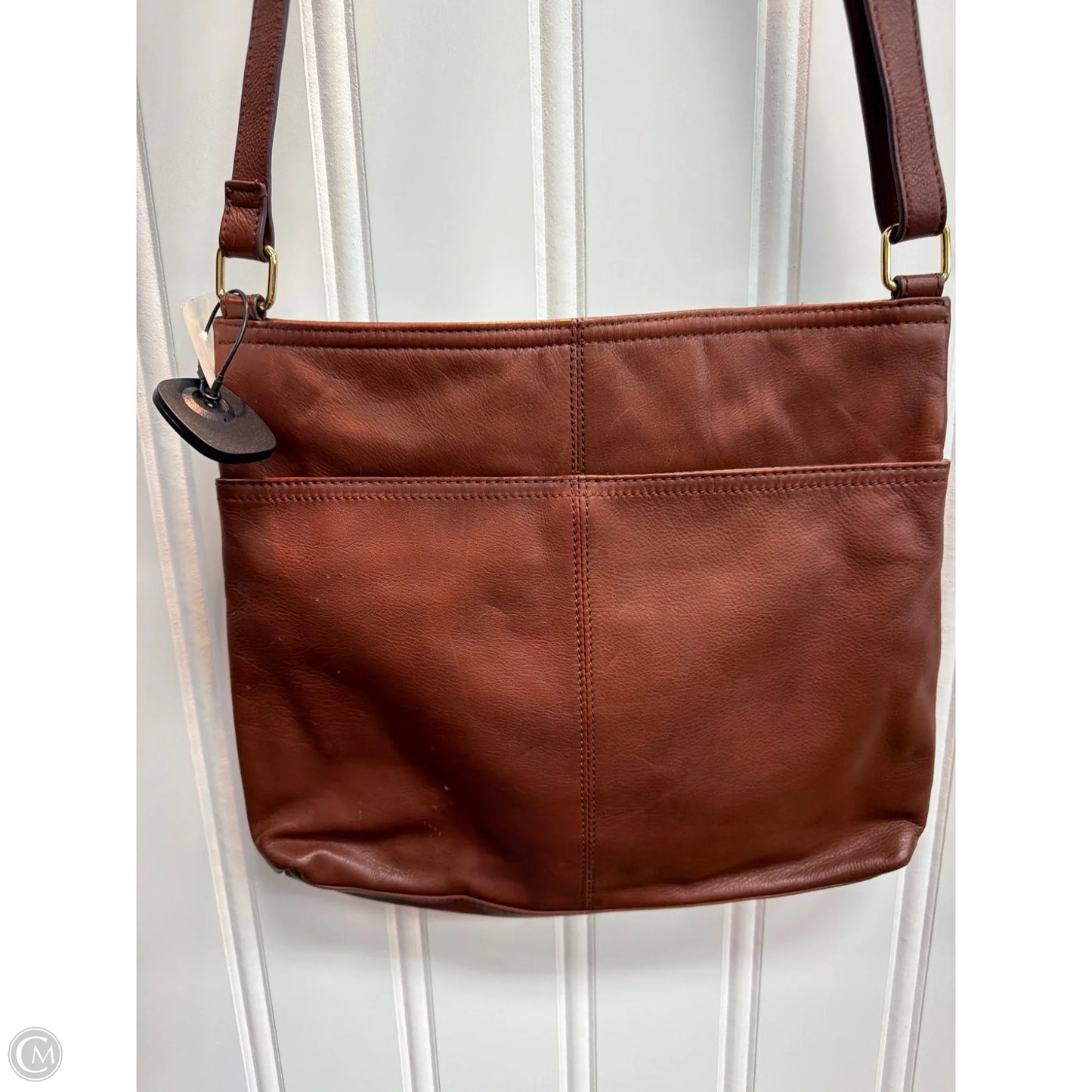 Crossbody Leather By Margot, Size: Large