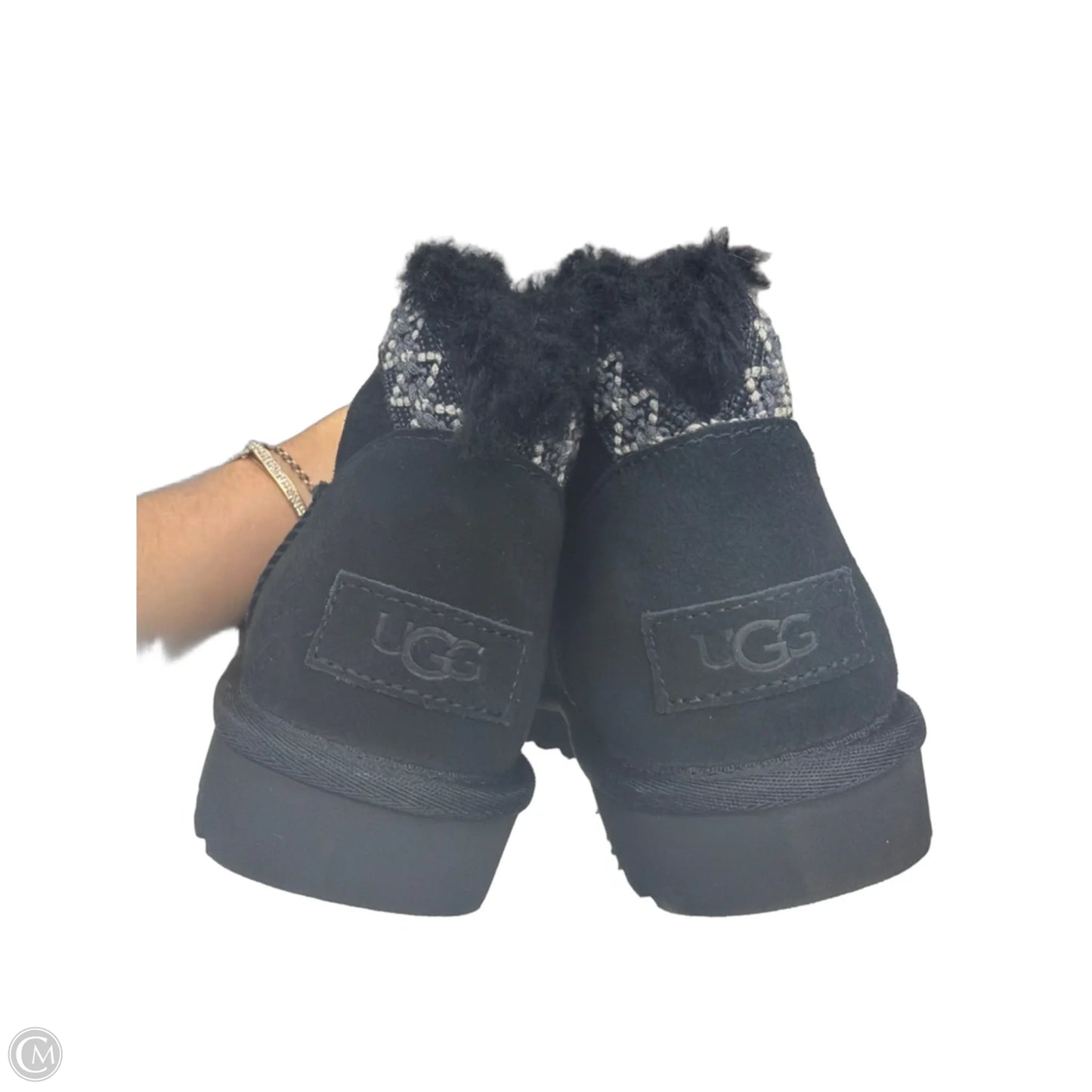 Boots Designer By Ugg In Black, Size: 10