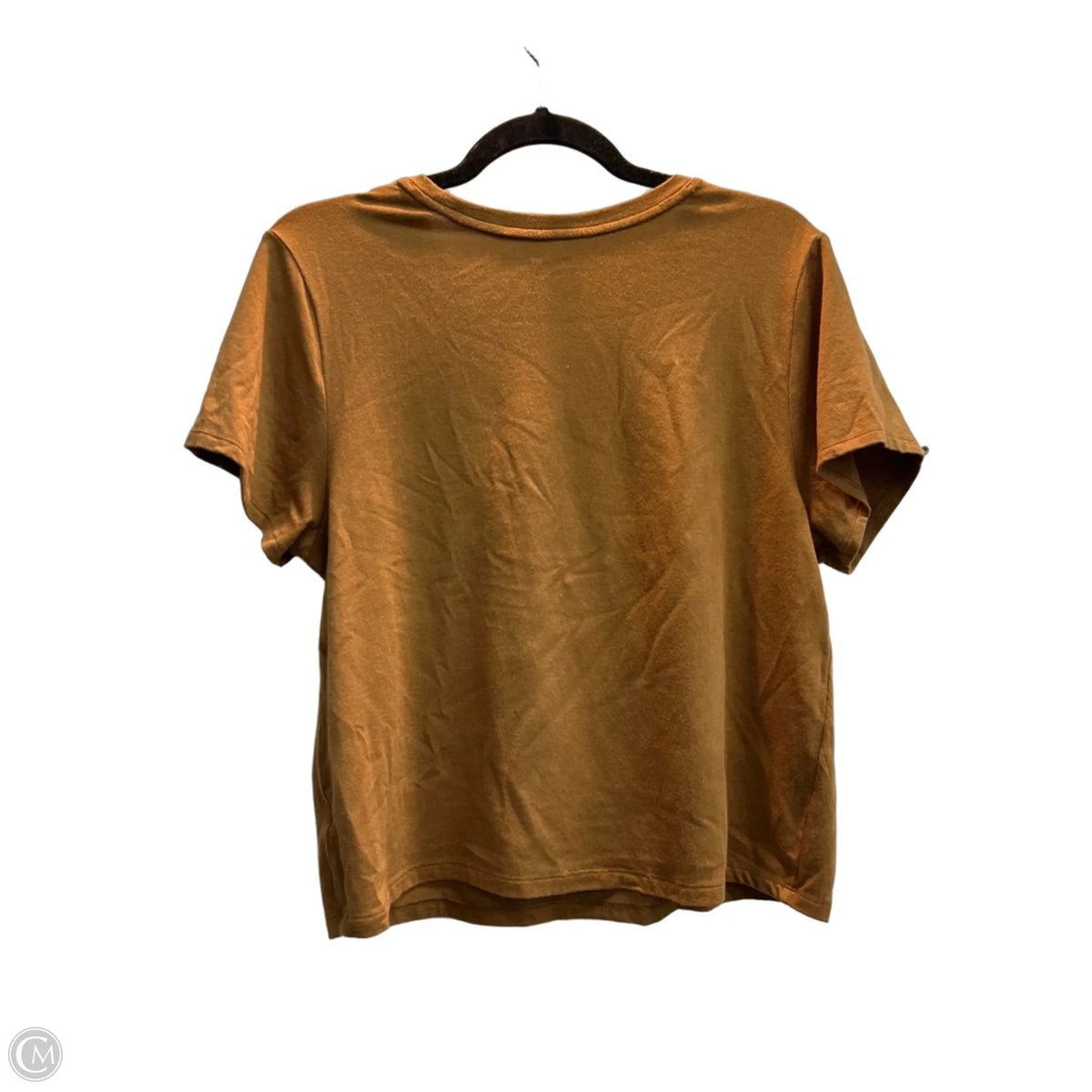 Top Short Sleeve Basic By Old Navy In Brown, Size: Xl