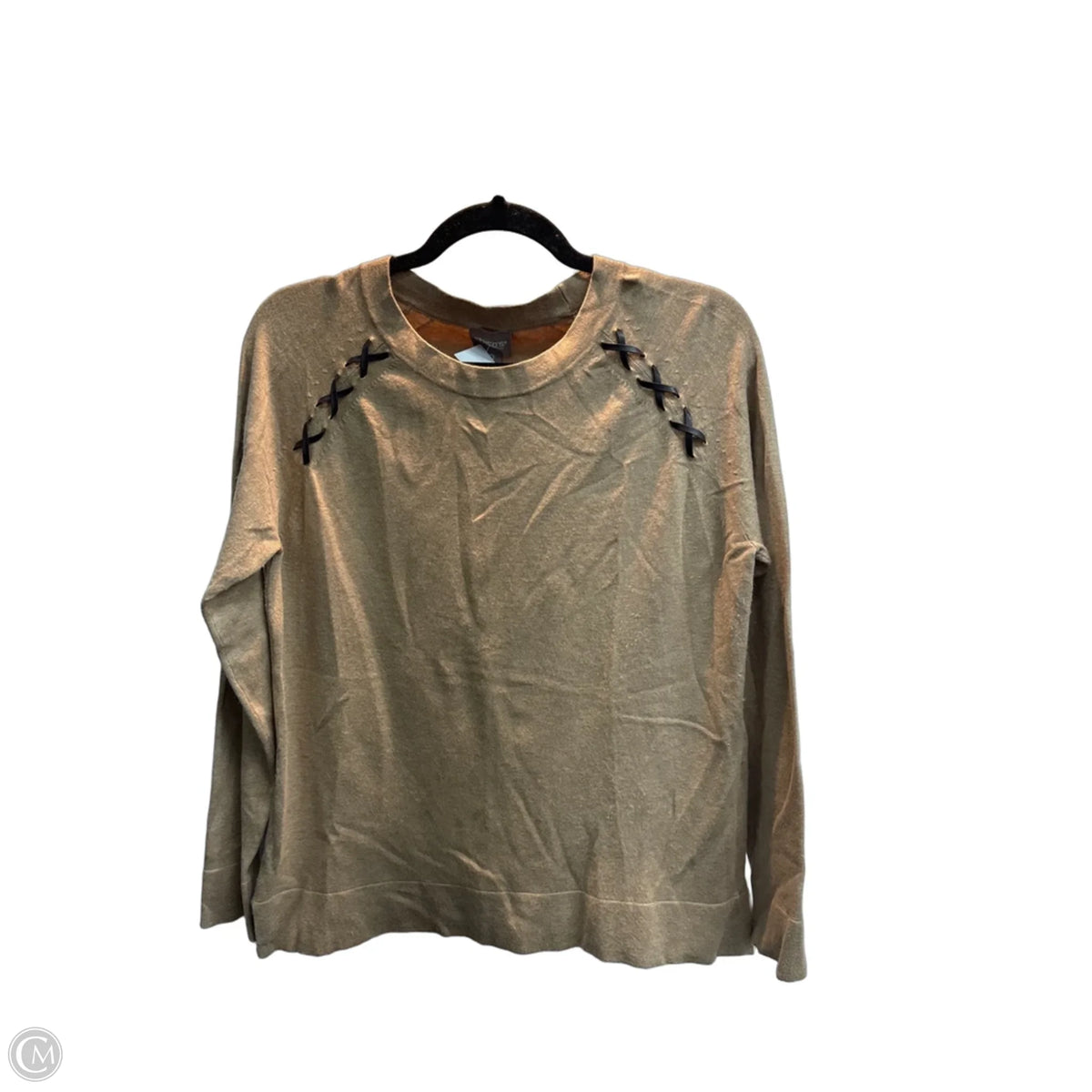 Sweater By Chicos In Tan, Size: S