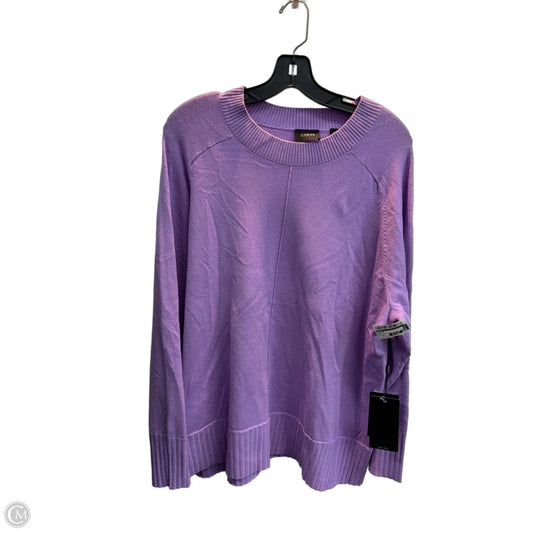 Sweater By Cyrus In Purple, Size: 1x