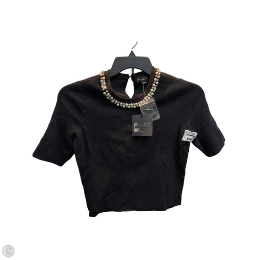 Sweatshirt Collar By Marled In Black, Size: Xs