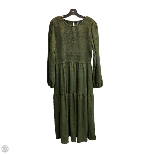 Dress Casual Maxi By Clothes Mentor In Green, Size: Xl