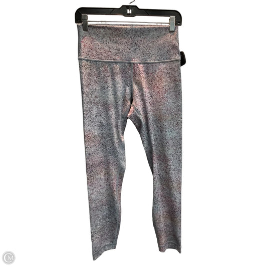 Athletic Leggings By Lululemon In Multi-colored, Size: M