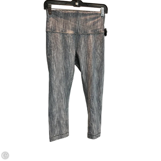 Athletic Leggings By Lululemon In Grey, Size: M