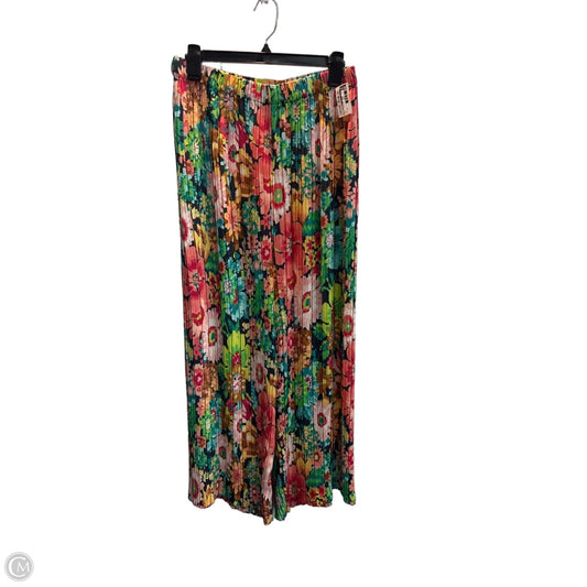 Pants Wide Leg By Keren Hart In Multi-colored, Size: 14