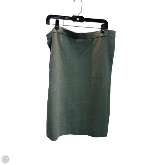 Skirt Midi By Nine West In Green, Size: 20