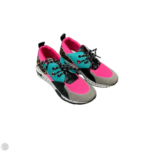 Shoes Sneakers By Top Moda In Multi-colored, Size: 7.5
