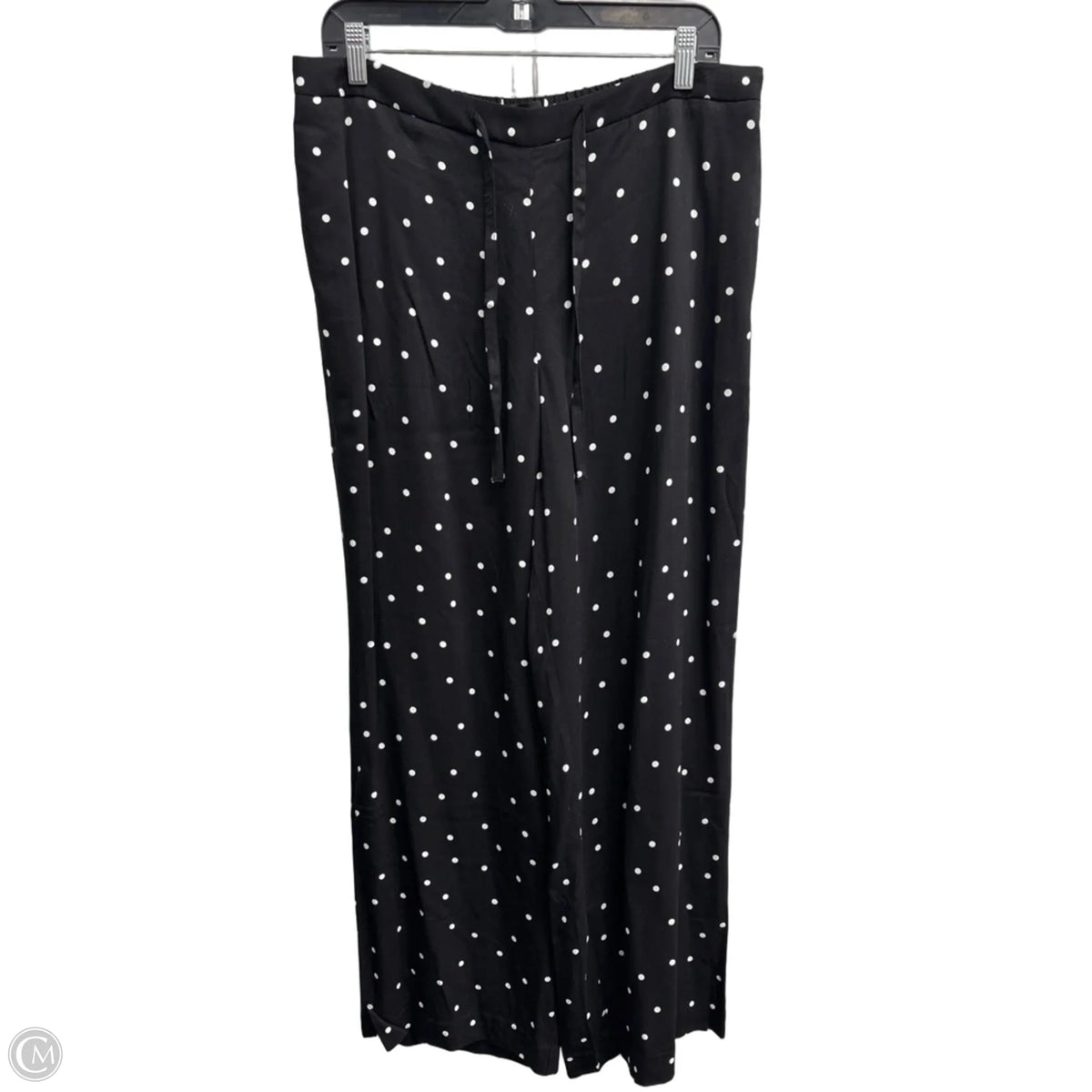 Pants Wide Leg By Talbots In Polkadot Pattern, Size: 12