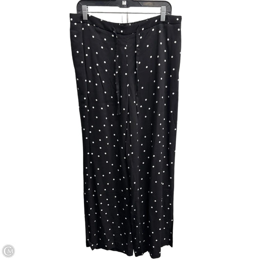 Pants Wide Leg By Talbots In Polkadot Pattern, Size: 12