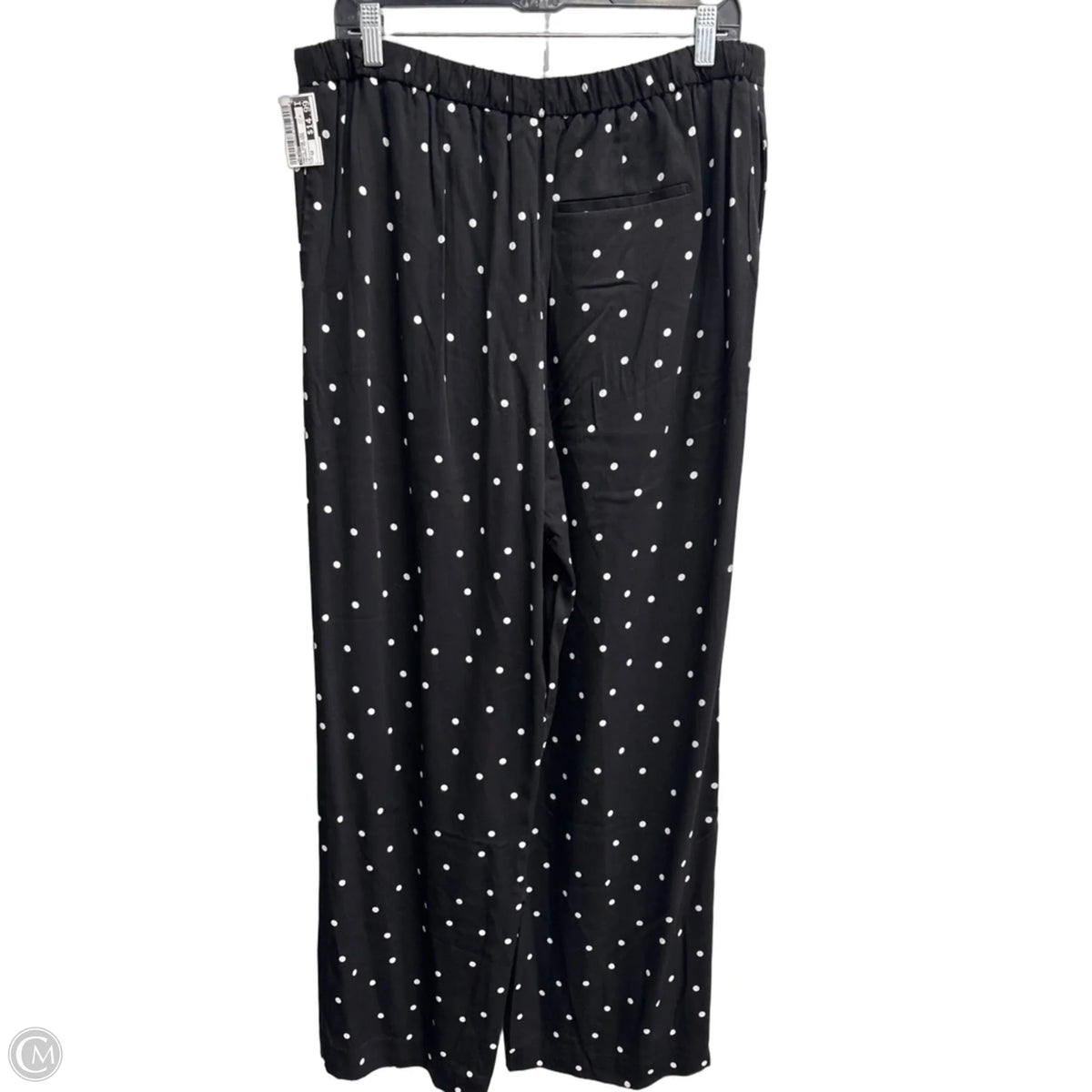 Pants Wide Leg By Talbots In Polkadot Pattern, Size: 12