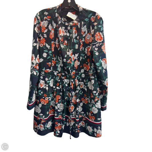 Dress Work By Tommy Hilfiger In Floral Print, Size: S