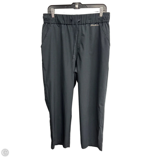 Athletic Capris By Eddie Bauer In Black, Size: L