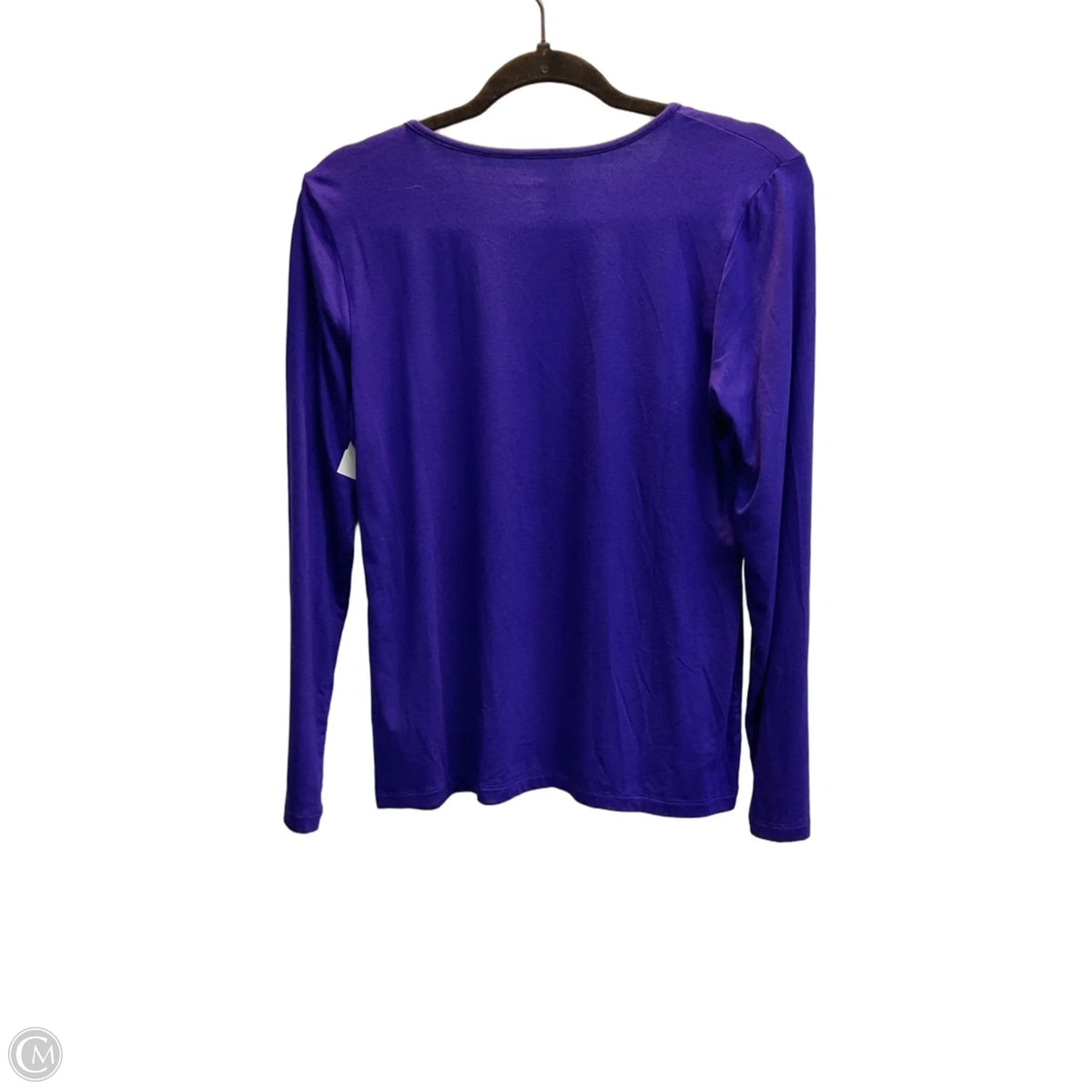 Top Long Sleeve Basic By Chicos In Blue, Size: S