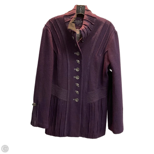 Jacket Fleece By Icelandic Design In Purple, Size: L