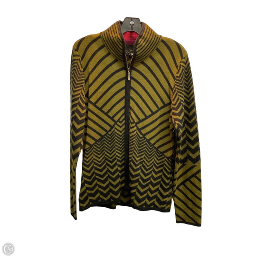 Sweater Cardigan By Icelandic Design In Green, Size: L