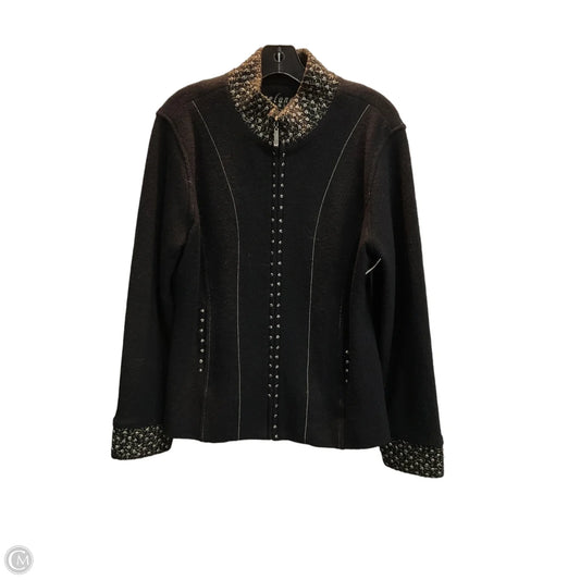 Jacket Faux Fur & Sherpa By Icelandic Design In Black, Size: L