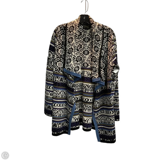 Sweater Cardigan By Icelandic Design In Multi-colored, Size: L