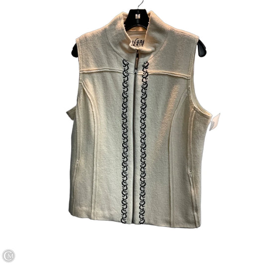 Vest Fleece By Icelandic Design In White, Size: L
