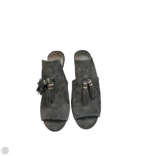 Shoes Designer By Karl Lagerfeld In Black, Size: 8